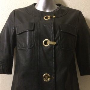 Michael Kors Lambskin Leather Jacket